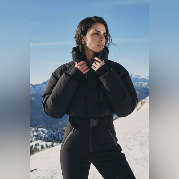 Snow Play Ski Jumpsuit - Black - Picture 2 of 8